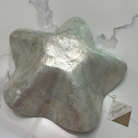 NWT Flared Capiz Shell Bowl - Picture 6 of 6